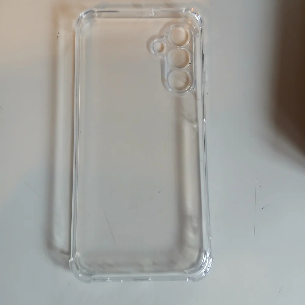 Smartphone with Clear Case - Black